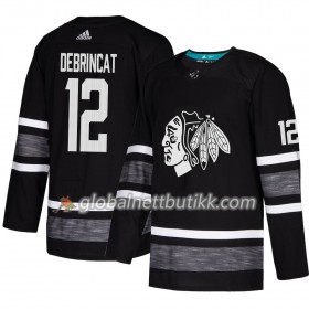 Chicago Blackhawks Hockeydrakt Alex DeBrincat 12 Svart 2019 NHL All-Star Adidas Authentic - Herre
